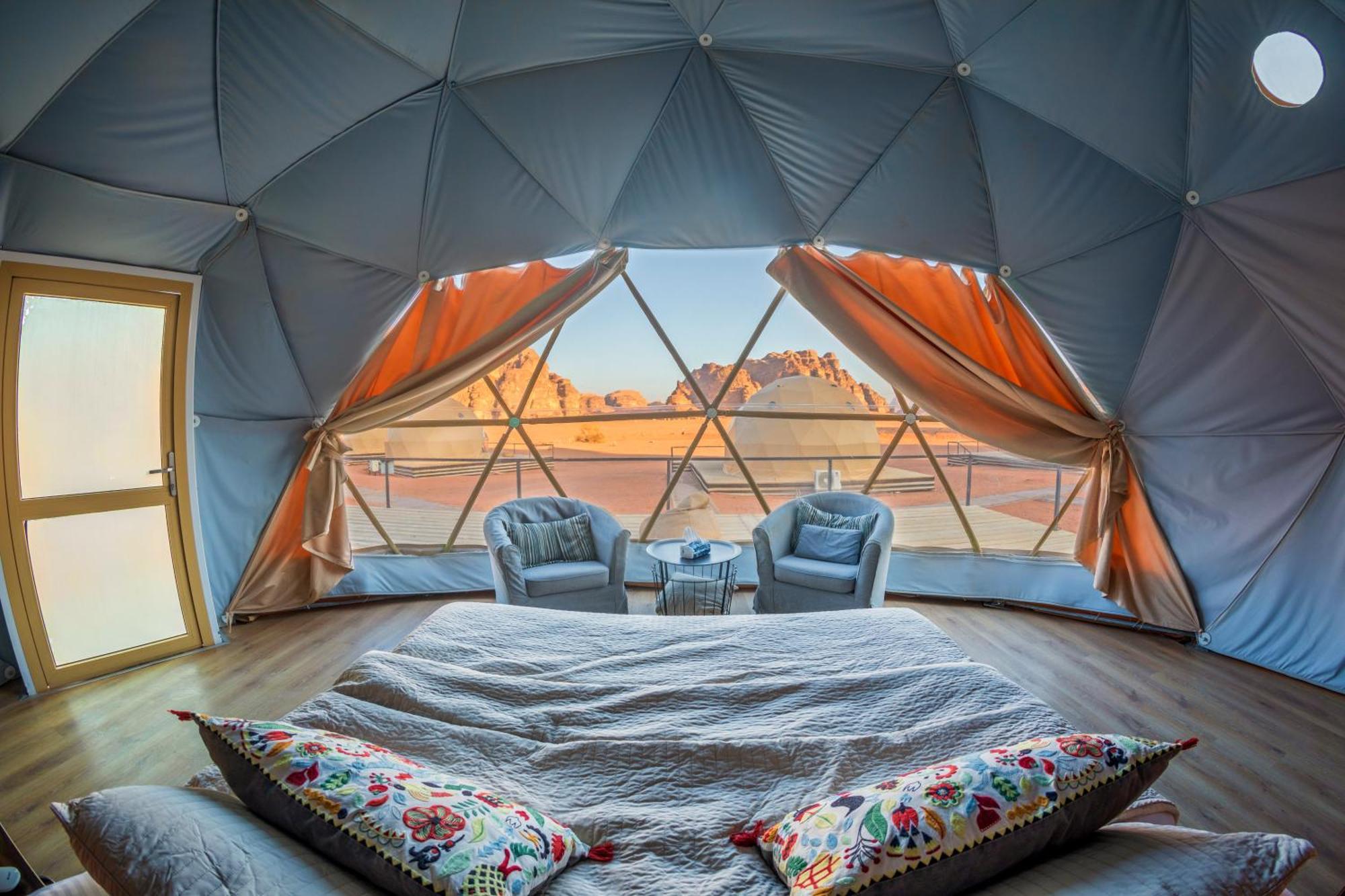 Wadi Rum Mundo Camp Акаба Экстерьер фото